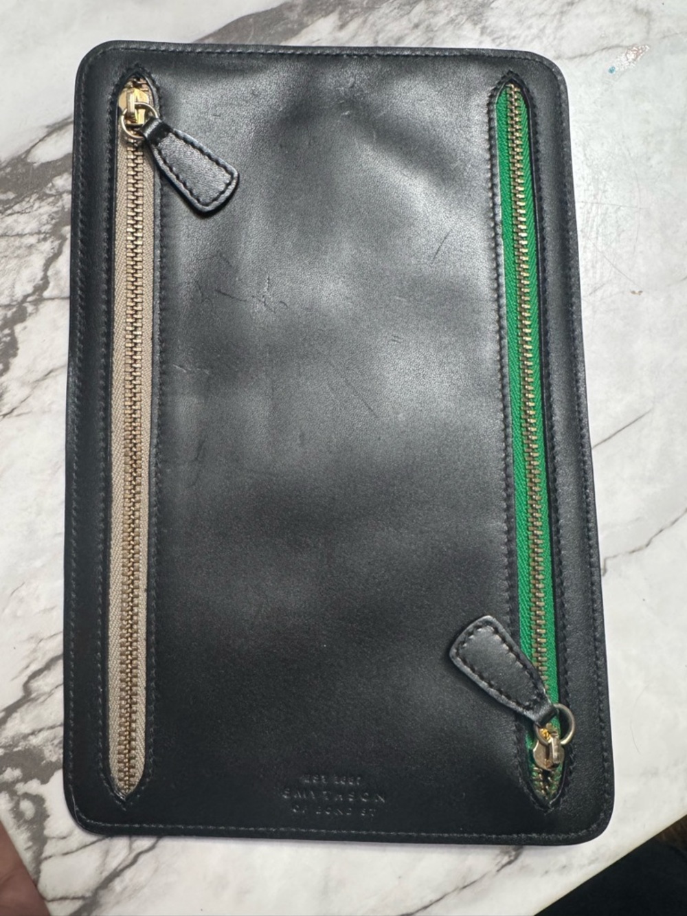 Smythson of Bond St est 1887 Panama Travel Case